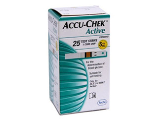 Accu-Chek Active Glucose Strips 25s