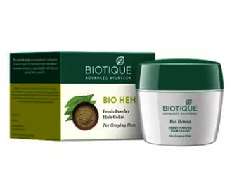 Biotique Bio Henna Fresh Powder Hair Colo...