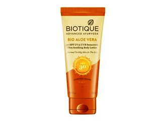 Biotique Bio Aloe Vera 30+ SPF UVA/UVB Su...