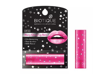 Biotique Merry Cherry Lip Balm