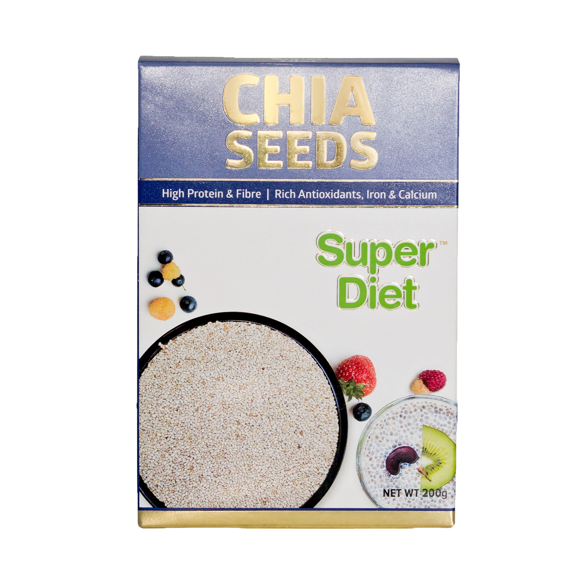 SUPER DIET CHIA SEEDS 200 GRMS