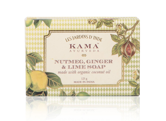 Kama Ayurveda Nutmeg, Ginger & Lime Soap