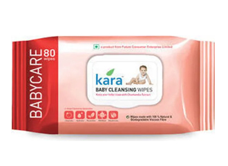 Kara Baby Skincare Wipes 80P