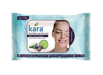 Kara Eye Make-Up Removal Skin Care Wipes ...