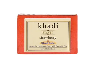 Khadi Strawberry Soap 125gm