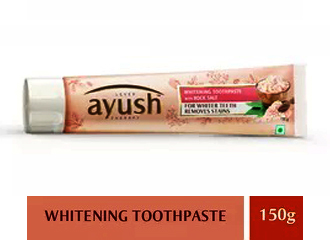 Lever Ayush Whitening Rock Salt Toothpaste