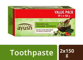 Lever Ayush Freshness Gel Cardamom Toothp...