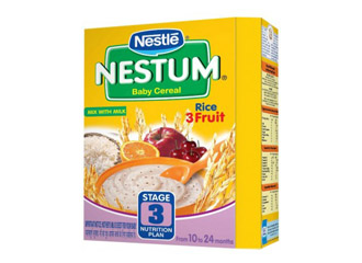 Nestle Nestum Stage 3 Rice 3 Fruits 400gm