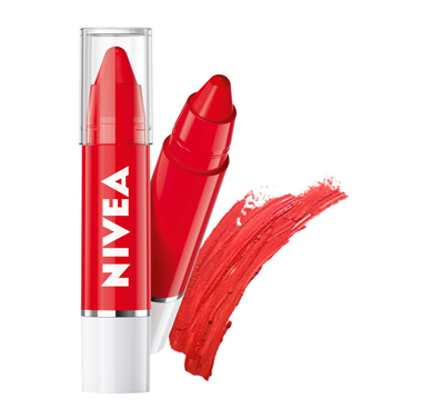 Nivea Coloron Lip Crayon Pop Red