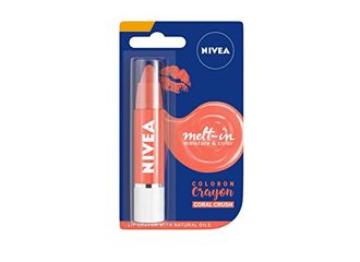 Nivea Coloron Lip Crayon Coral Crush