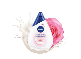 Nivea Milk Delights Caring Rosewater Face...