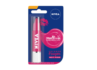 Nivea Coloron Lip Crayon Hot Pink