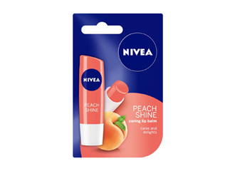 Nivea Peach Shine Caring Lip Blam(4.8gm)