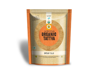 Organic Brown Suji 500g