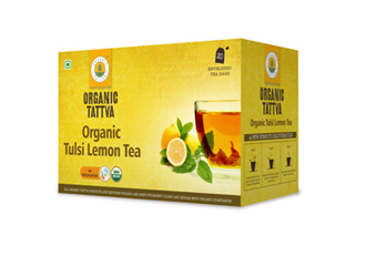 Organic Green Tea & Lemon 40g