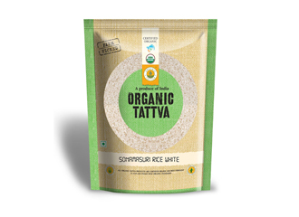 Organic Sonamasuri Rice White  1kg