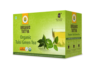 Organic Tulsi Green Tea (20 teabags) 40g
