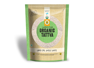 Organic Urad Dal Whole White 1kg