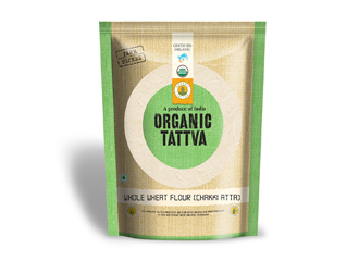 Organic Whole Wheat Flour (Chakki Atta) 1kg