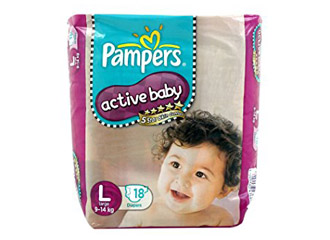 Pampers Active Baby Large 78s