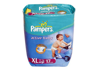 Pampers Active Baby Extra Large pack of 1...