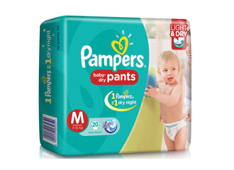 Pampers Medium Pants pack of 20