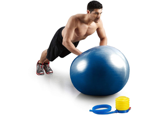 Renewa Anti Burst Gym ball With Pump-85CM