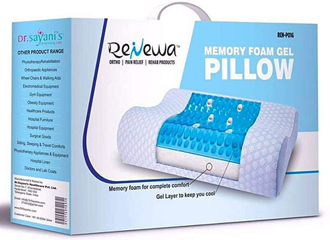 Cervical Memory Foam Gel Pillow-Renewa