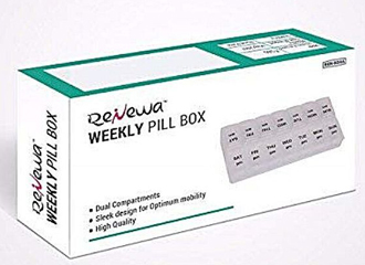 Renewa AM/PM Weekly Pill Box (2 times)
