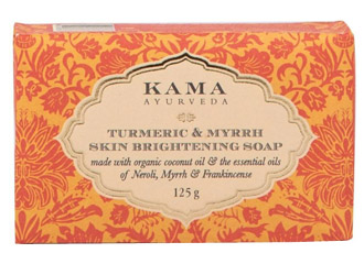 Kama Ayurveda Turmeric and Myrrh Skin Brightening Soap  125g